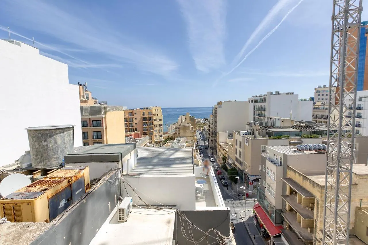 Apartmán 1Br Penthouse With Large Private Terrace In Pv By 360 Estates Saint Julian's